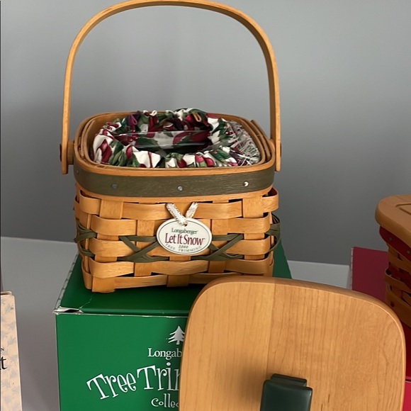 Longaberger Tree Trimming Basket Set - SOLD - Picture 6 of 7